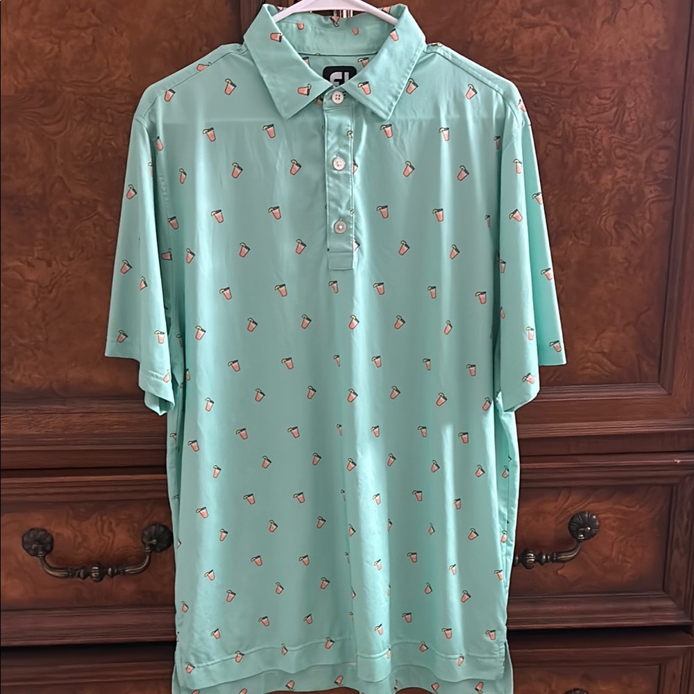 Men's Mint Green Polo Shirt